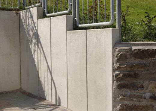 Winkelstützmauer