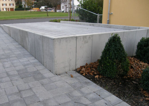 Winkelstützmauer